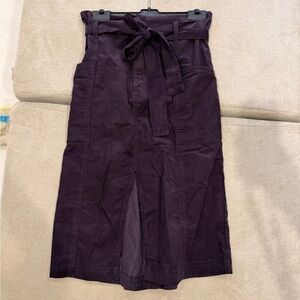 Banana Republic Dark Purple Pencil Skirt